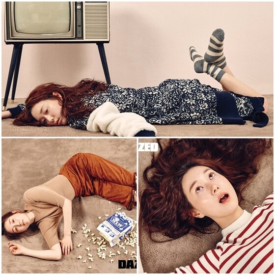 본문 이미지 - 배우 이유영이 화보를 통해 색다른 매력을 뽐냈다. ⓒ News1star / 데이즈드 앤 컨퓨즈드