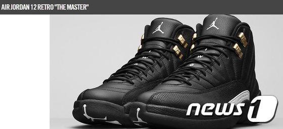 본문 이미지 - 나이키가 지난달 27일부터 발매한 한정판 농구화 '에어조던12 레트로 더 마스터'. 일부 매장에서는 3.1절 당일에 제품을 발매했다.(출처=나이키 홈페이지)ⓒ News1