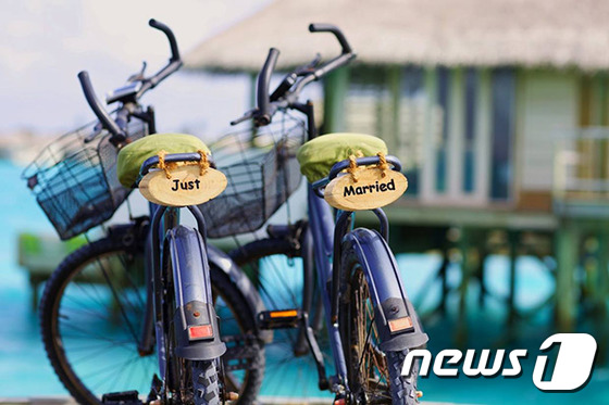 자전거는 커다른 리조트를 돌아다닐 수 있는 재밌는 교통 수단이다. (허니문리조트 제공)©News1travel