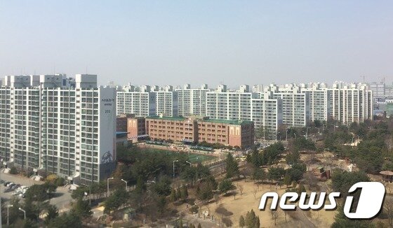 본문 이미지 - 평택 비전동 일대 아파트단지 전경 ⓒ News1
