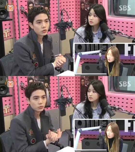 본문 이미지 - 배우 김시후가 '구타유발자들'에 함께 출연한 선배들에게 고마운 마음을 표했다. ⓒ News1star / SBS 파워FM '박선영의 씨네타운-보이는 라디오' 캡처