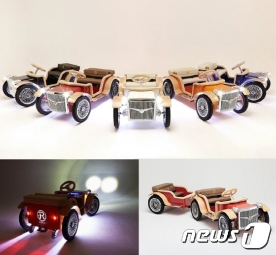 본문 이미지 - 라루스는 자동차 디자이너와의 협업으로 탄생한 모던클래식한 디자인으로 국내 자동차 연구진이 직접 개발해 출시한 프리미엄 유아 전동차다. (라루스 제공)ⓒ News1travel