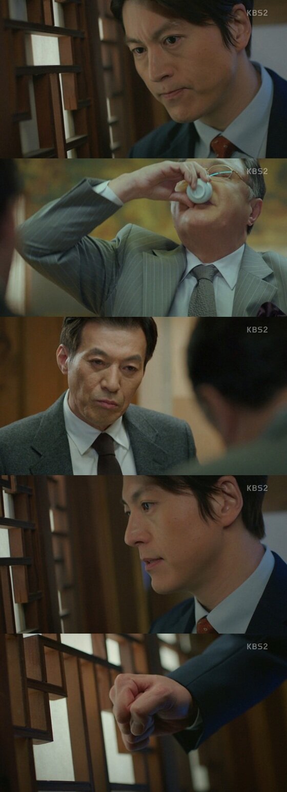 본문 이미지 - '조들호' 류수영이 박신양을 이기겠다는 투지를 불태웠다. ⓒ News1star / KBS2 '동네변호사 조들호' 캡처