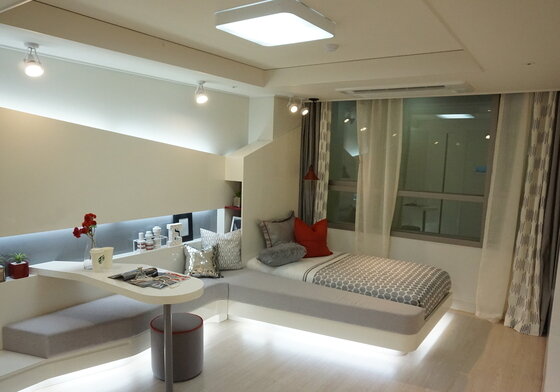 본문 이미지 - 광명역 트리니티 타워 27㎡ G 유니트 /사진제공=광명인베스트먼트 ⓒ News1