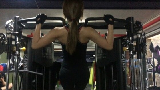 본문 이미지 - 에이핑크 정은지가 운동 중 인증 영상을 공개했다. ⓒ News1star/정은지 인스타그램