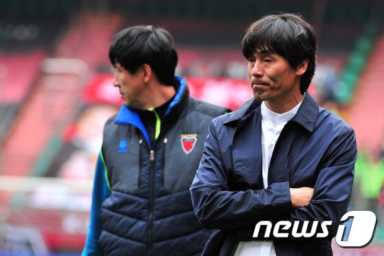 본문 이미지 - 이미 탈락이 확정된  포항은 우라와 원정에서 1-1로 비겼다. ⓒ News1 