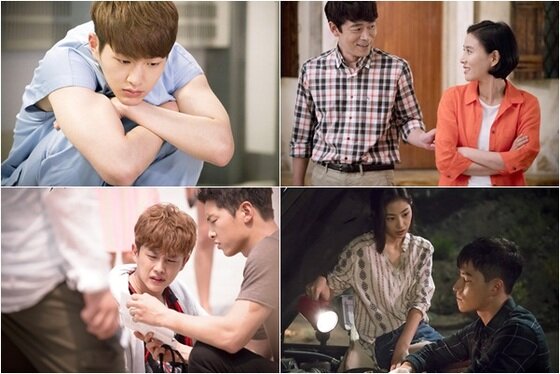 본문 이미지 - 온유, 이승준, 서정연, 김민석, 조태관이 열연을 펼쳤다. ⓒ News1star / KBS2 &#39;태양의 후예&#39; 스틸