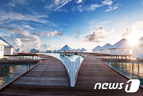 본문 이미지 - 다이아몬드 아투루카 리조트는 고급스러운 분위기와 세련된 서비스를 갖추고 있어 신혼부부에게 인기가 좋다.(허니문리조트 제공)ⓒNews1travel