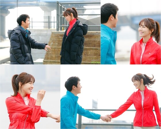 본문 이미지 - 배우 김소연의 광고 촬영장 비하인드 사진이 공개됐다.  ⓒ News1star / 나무엑터스