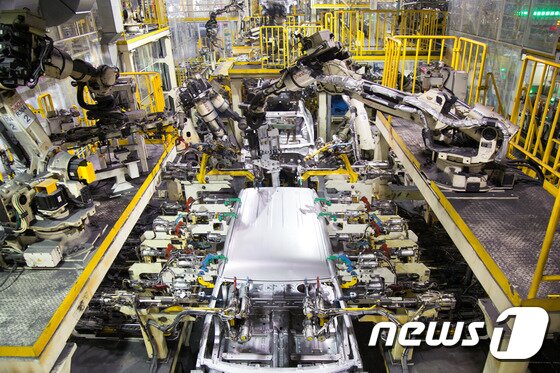 본문 이미지 - 쌍용차 평택공장ⓒ News1