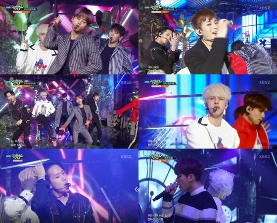 본문 이미지 - '뮤직뱅크' 빅스가 발라드와 댄스 무대를 오가며 반전 매력을 선보였다. ⓒ News1star / KBS2 '뮤직뱅크' 캡처