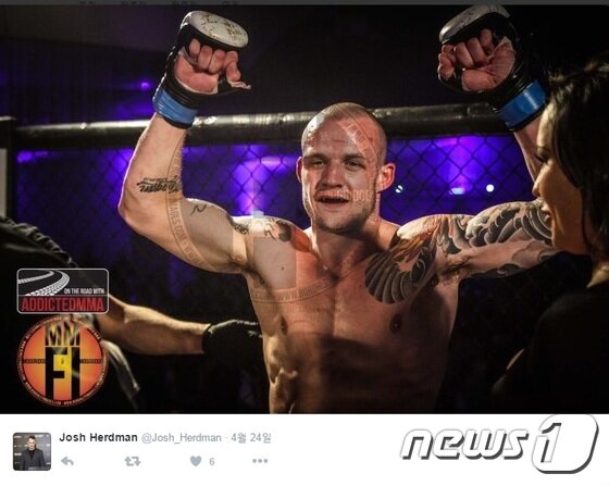 본문 이미지 -  (조시 허드먼 트위터)ⓒ News1