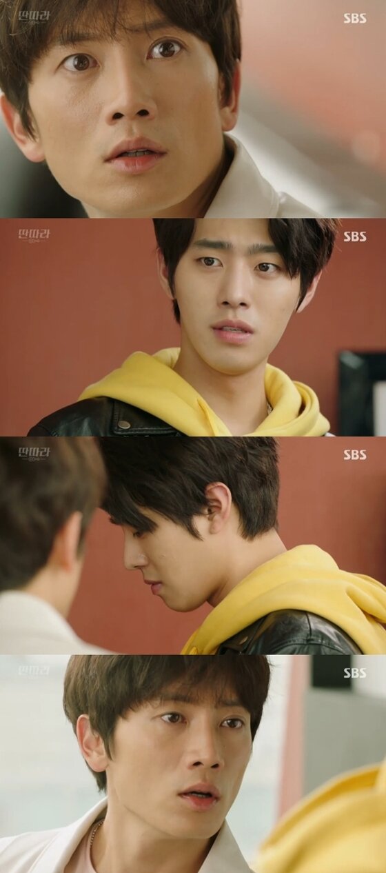 본문 이미지 - '딴따라' 지성이 안효섭의 등장에 충격 받았다. ⓒ News1star / SBS '딴따라' 캡처