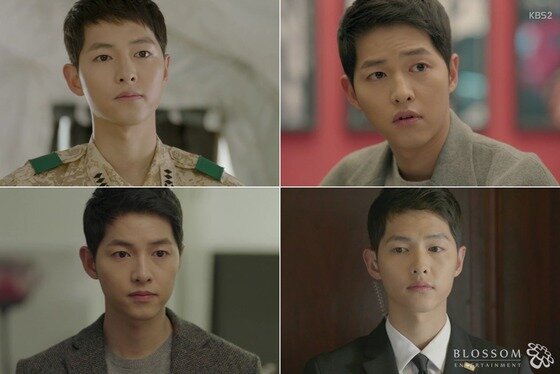 본문 이미지 - 송중기가 '태양의 후예'에 출연 중이다. ⓒ News1star/ KBS2 '태양의 후예' 캡처 