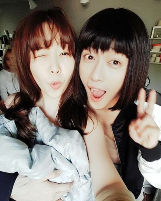 본문 이미지 - '미녀공심이' 민아와 남궁민의 모습이 공개됐다. ⓒ News1star / 민아 인스타그램