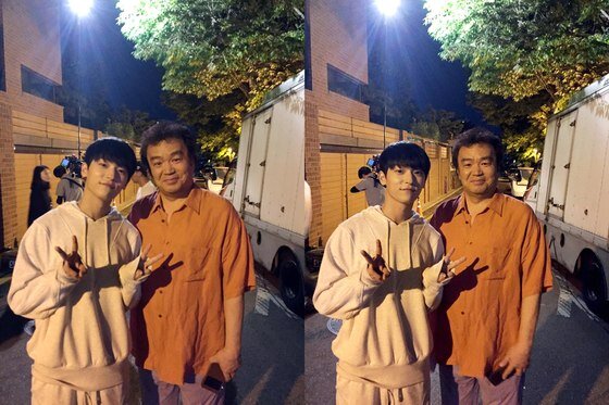 본문 이미지 - 틴탑 엘조가 배우 맹상훈과 찍은 사진을 공개했다. ⓒ News1star / 틴탑 SNS