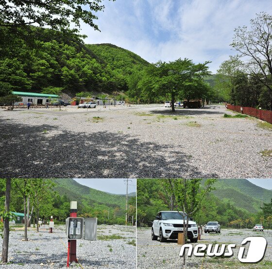 본문 이미지 - 오는 4일부터 캠핑족들을 맞는 포항 보경사 오토캠핑장 모습/2016.45.1/뉴스1ⓒ News1