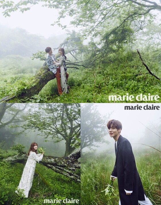 본문 이미지 - 구혜선과 안재현이 오는 21일 결혼한다. ⓒ News1star / 마리끌레르 공식 홈페이지