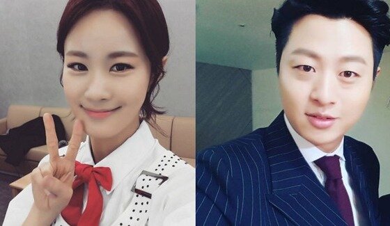 본문 이미지 - 개그맨 김지민과 유상무가 결별 5년여만에 같은 프로그램에서 호흡을 맞췄다. ⓒ News1star / 김지민 인스타그램 (좌) 유상무 인스타그램 (우)