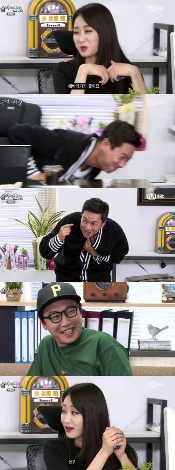 본문 이미지 - '음악의 신2' 경리가 출연 중이다. ⓒ News1star/ Mnet '음악의 신2' 캡처 