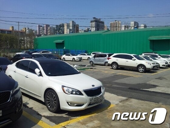 본문 이미지 - 렌터카 주차장 모습(뉴스1 DB) ⓒ News1