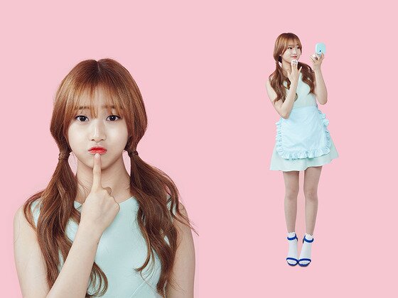 본문 이미지 - '프로듀스101' 한혜리가 화장품 모델이 됐다. ⓒ News1star / 딜라잇18