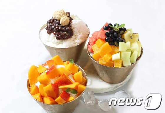 본문 이미지 - 해운대그랜드호텔 '썸머 빙수'. (해운대그랜드호텔 제공) 2016.6.16/뉴스1 ⓒ News1