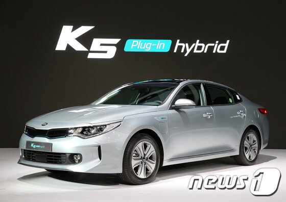 본문 이미지 - 기아차 'K5 PHEV'ⓒ News1