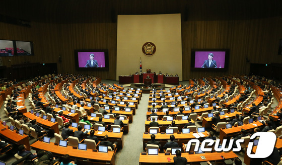 20대 국회 본회의장. /뉴스1 © News1 허경 기자