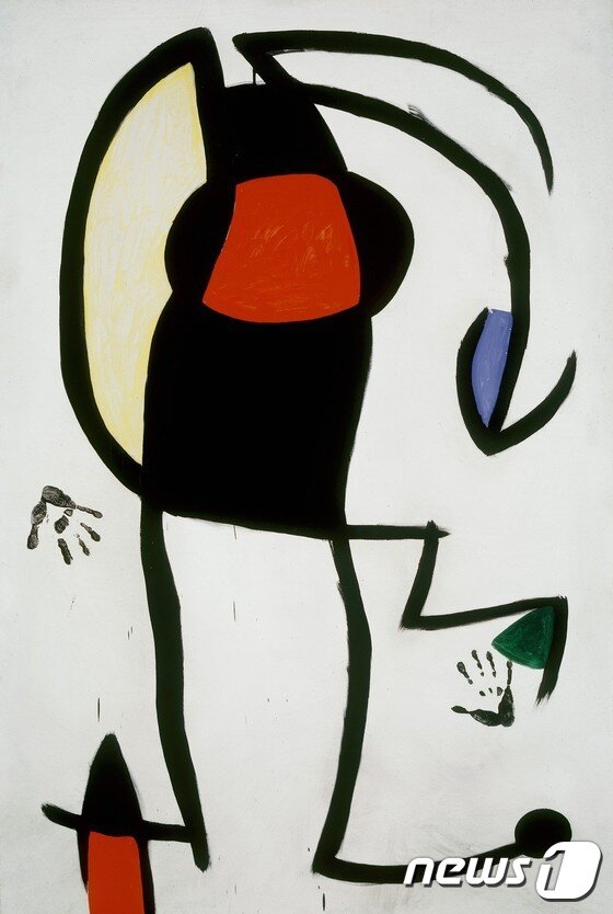 본문 이미지 - 호안미로 특별전 Femme dans la rue, 1973 ⓒ News1