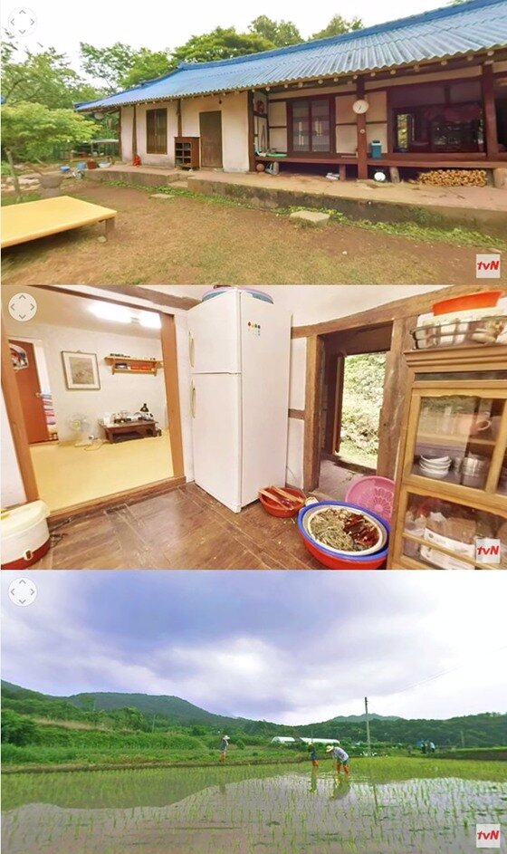 본문 이미지 - VR 영상을 통해 ‘삼시세끼 고창편’의 배경을 미리 둘러볼 수 있다. ⓒ News1star / tvN 제공