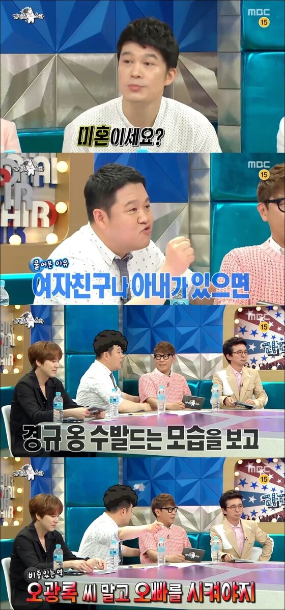 본문 이미지 - 한철우가 이경규와 함께 '라디오스타'에 출연했다. ⓒ News1star / MBC '라디오스타' 캡처