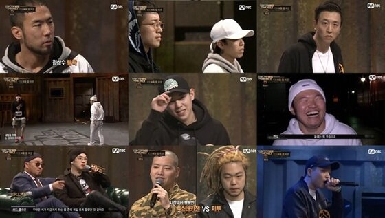 본문 이미지 - 래퍼들이 프로듀서 팀을 선택한 이유에 대해 말했다. ⓒ News1star / Mnet '쇼미더머니5' 4회 캡처