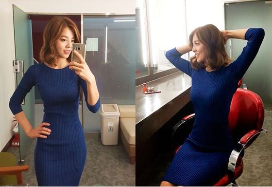 본문 이미지 - 김성은이 호리병 몸매를 자랑했다. ⓒ News1star/ 가족액터스 제공