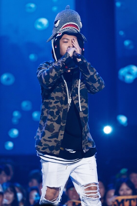 본문 이미지 - 슈퍼비가 '쇼미더머니5' 결승을 앞두고 있다. ⓒ News1star / JTBC 