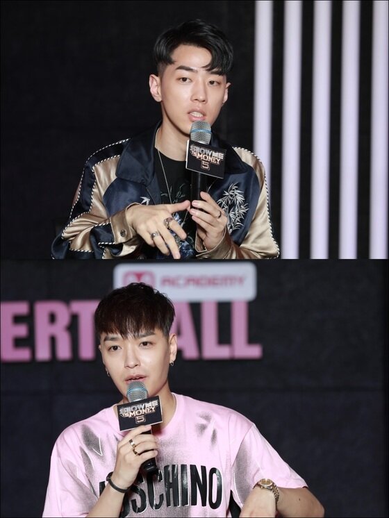 본문 이미지 - 그레이, 사이먼 도미닉은 AOMG에 소속돼 있다. ⓒ News1star / Mnet