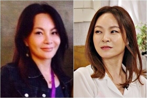 본문 이미지 - 가수 왁스(오른쪽)와 걸그룹 트와이스 쯔위 어머니가 닮은 꼴 외모로 눈길을 끈다. ⓒ News1star / 방송 캡처