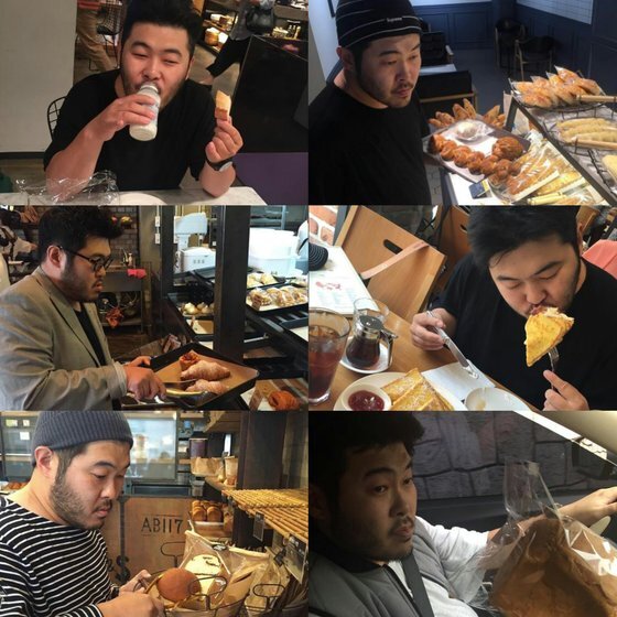 본문 이미지 - 김기방의 빵 먹방이 눈길을 끈다. ⓒ News1star/ 김기방 SNS