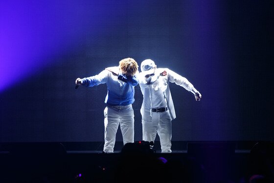 본문 이미지 - 슈퍼비, 면도가 최근 뉴스1스타와 만나 '쇼미더머니' 출연 소감을 밝혔다. ⓒ News1star/ CJ E&M 