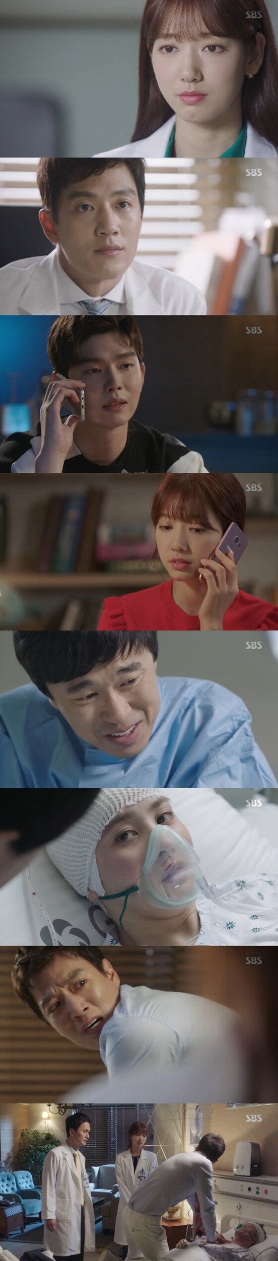 본문 이미지 - '닥터스' 11회에서 김래원과 박신혜가 갈등을 빚는 모습이 그려졌다. ⓒ News1star / SBS '닥터스 캡처