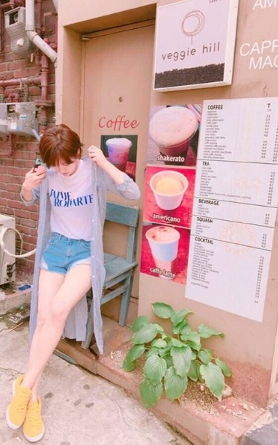 본문 이미지 - 박소담이 각선미를 뽐냈다. ⓒ News1star / 박소담 인스타그램