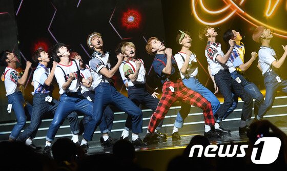 본문 이미지 - 세븐틴이 7월말 있을 단독 콘서트에 대해 언급했다. ⓒ News1star 권현진 기자