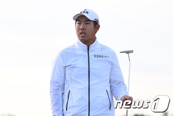 본문 이미지 - 8년 전 리우 올림픽에 출전했던 안병훈의 모습. /뉴스1 DB ⓒ News1 이광호 기자