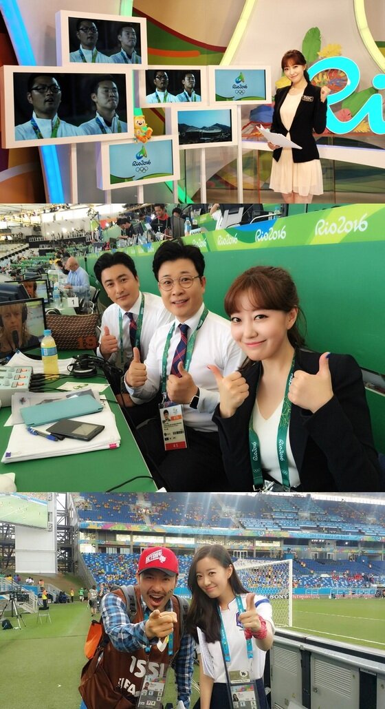 본문 이미지 - 이재은 아나운서가 손연재 경기를 중계한다. ⓒ News1star / MBC