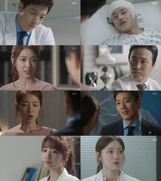 본문 이미지 - 김래원과 박신혜가 열연을 펼쳤다. ⓒ News1star / SBS '닥터스' 캡처