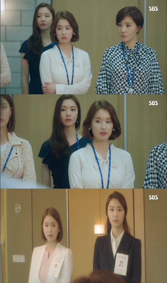 본문 이미지 - 박환희가 아나운서로 변신했다. ⓒ News1star / SBS '질투의 화신' 캡처