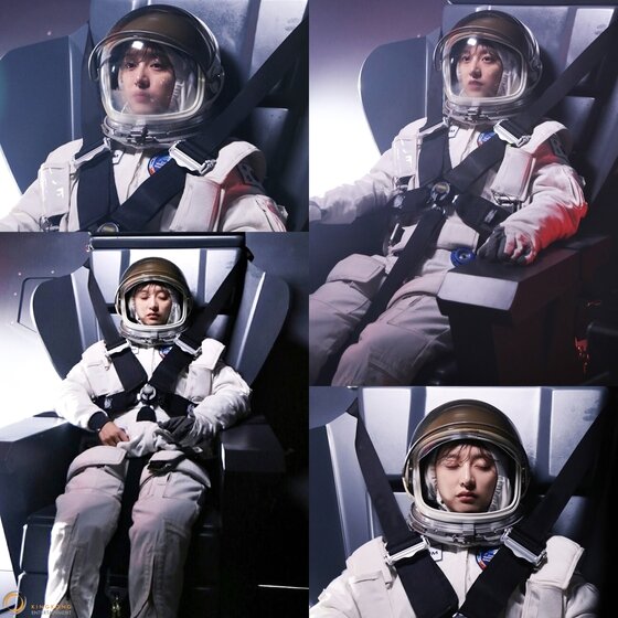 본문 이미지 - 김지원의 광고 비하인드 사진이 공개됐다. ⓒ News1star/ 킹콩엔터테인먼트 제공