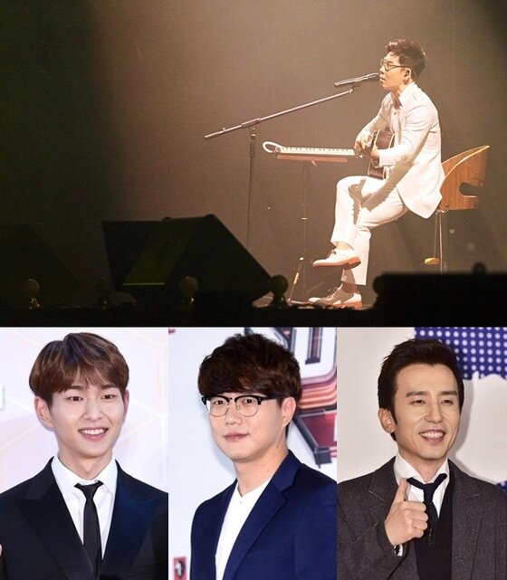 본문 이미지 - 온유, 성시경, 유희열이 김연우 콘서트에 등장했다. ⓒ News1star / 딜라잇컴퍼니주식회사, 권현진 기자, 뉴스1스타 DB