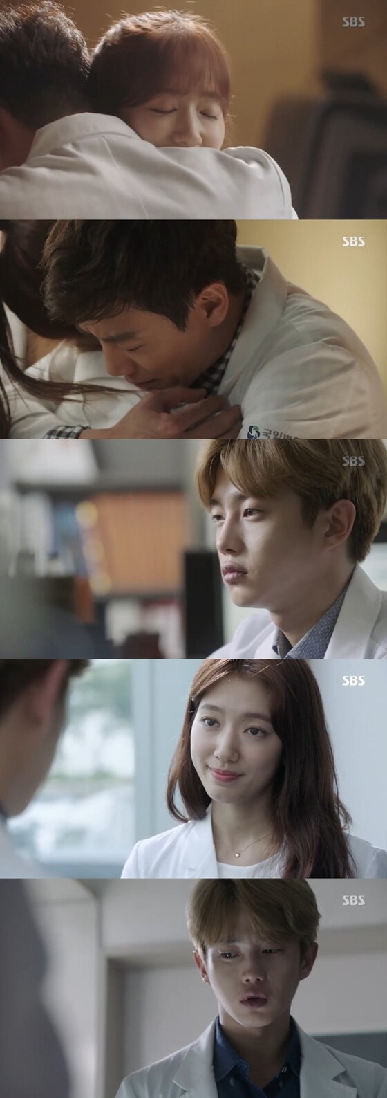 본문 이미지 - 최강수(김민석 분)가 자신이 뇌종양이 있다는 걸을 알게 됐다. ⓒ News1star / SBS '닥터스 캡처