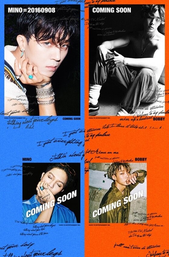 본문 이미지 - 송민호와 바비의 솔로 1, 2차 티저가 공개됐다. ⓒ News1star / YG